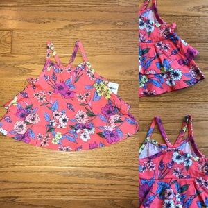 NWT Baby Girl Floral Tank